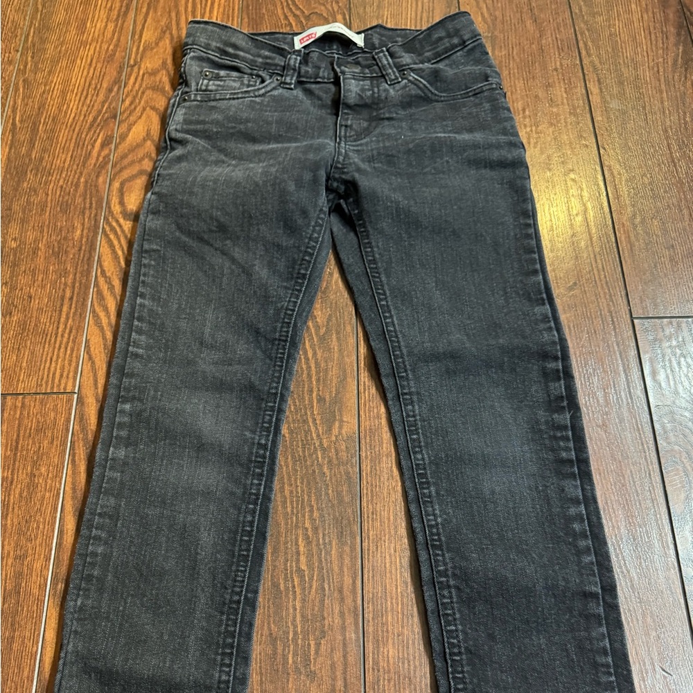 Levi's Black Slim-Fit Jeans Classic Style